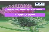 Scottish Muscle Network Annual Report 2014/15 · National Network Management Service, National Services Scotland, Meridian Court, 5 Cadogan Street, Glasgow, ... Orthotic interventions