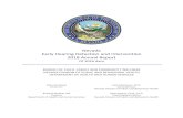 Nevada Early Hearing Detection and Intervention 2018 ...dpbh.nv.gov/uploadedFiles/dpbhnvgov/content...NV EHDI is solely funded via two federal grants: one from the CDC and the other