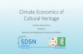 Climate Economics of Cultural Heritage - CCICH2019 valuing cultural heritage. 2. Cultural values are