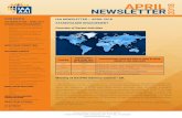 APRIL 2018 NEWSLETTER - actuaires.org · NEWSLETTER APRIL 2018 CONTENTS IAA NEWSLETTER – APRIL 2018 STAKEHOLDER ENGAGEMENT • Overview of Recent Activities • Meeting of the IFRS