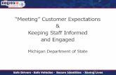 “Meeting” Customer Expectations · MI-TIME Line creates the opportunity to eliminate customers physically waiting at branch offices for the time they are “in line.” •Customers