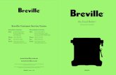 the Dual BoilerBreville product CONTENTS 4 Breville recommends safety first 8 Know your Breville product 10 Operating your Breville product 20 Coffee making tips & preparation 23 Care