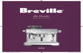 54c81ea8e4b00a1a9bff0e7c pdf preview - Coffee Shop · 2016-11-03 · BREVILLE RECOMMENDS FIRST At Breville very safety conscious. We deeign and manufacture products with the safety