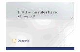 FIRB – the rules have changed! - Real Estate Perth - the rules have changed.pdf · Residential real estate makes up to more than 92% of applications received by the FIRB. During