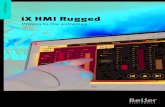 iX HMI Rugged€¦ · When the going gets tough, it just keeps going Operating in extreme environments is tough stuff. So we designed the rugged iX HMI operator panels to give you