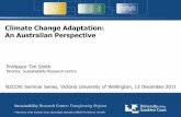 Climate Change Adaptation: An Australian PerspectiveUnderstanding vulnerability Eg. increased temperature Eg. elderly Eg. social networks Adapted from Allen Consulting 2005, after