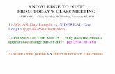 KNOWLEDGE TO “GET” FROM TODAY’S CLASS MEETINGastronomy.nmsu.edu/murphy/ASTR105G-M010203-Spring2016/... · 2016-02-07 · KNOWLEDGE TO “GET” FROM TODAY’S CLASS MEETING