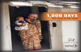 1,000 DAYScommunities about the importance of nutrition the 1,000-day window, and urge the U.S government to continue its work to help children thrive through improved nutrition. We