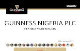 GUINNESS NIGERIA PLC - Nairametrics · Gearing +71 ppt GEARING 16 Increase in gross borrowings from N29.6bn to N49.8bn GN shareholders’ approval to proceed with rights issue. Proposed