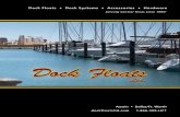 A message fromgabriellemelisende.com/portfolio/catalog-design-copy.pdf · 2013-01-26 · This catalog is a sampling of dock building and maintenance supplies available at Dock Floats,