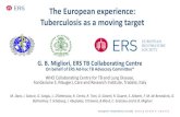The European experience: Tuberculosis as a moving target · surveillance, programme monitoring & evaluation , and case-based data management Undertake ... (EU/EEA, Switzerland + Albania,
