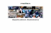 Premier Application Summary updated4.12.07 · NFPs Not for Profits Hospitals and diversified Health Systems O_____ OR E-Team Meeting/Operational Review OSHA Occupational Safety and
