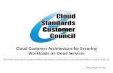 Webinar: Cloud Customer Architecture for Securing ... · 4/19/2017  · Multi-cloud Management whitepaper ... security elements of each of the connected systems ... Key Aspects of