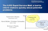 The ILRS Rapid Service Mail: a tool to inform stations ...€¦ · Range Bias and Time Bias # 7838 = SIMOSATO # sat site date time dur rb mm err tb us err prec bad total AJI1 7838