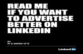 READ ME IF YOU WANT TO ADVERTISE BETTER ON LINKEDIN · LinkedIn touchpoints to when you’re investing in generating high-quality leads from a highly targeted audience. Sponsored