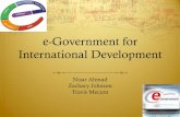 e-Government for International Development · 2017-12-18 · e-Government for Developing Countries 15 case studies in 9 developing countries Tax administration Jamaica, Guatemala