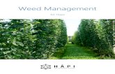 Weed Management - hapi.co.nzhapi.co.nz/wp-content/uploads/2020/01/Weed-Management-for-Hops-Jan-2020.pdfHāpi, e kimi nei, e hāhau nei i ngā momo hō u, i ngā huarahi hō u e tupu