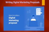 Writing Digital Marketing Proposals