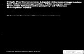 High Performance Liquid Chromatography, Ion Layer and Column …standingcommitteeofanalysts.co.uk/Archive/High... · 2017-04-06 · High Performance Liquid Chromatography, Ion Chromatography,