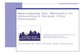 Managing for Results in America’s Great City SchoolsManaging for Results in America’s Great City Schools Page iii Managing for Results in America’s Great City Schools To Great