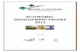 ECONOMIC DEVELOPMENT PROFILE 2013 · 2015-07-03 · Mount Alexander Shire Economic Development Strategy and Economic Profile: DRAFT and CONFIDENTIAL 22/04/2013/MR694/WS, JG, RD/V5