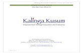 Annual Activities Report [For the Year 2016-17]kalingakusum.org/contents/reports/Annual_Report-2016-17.pdf · Kalinga Kusum Foundation- Annual report 2016-2017 1 | P a g e Annual