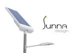 SUNNA -DESIGN PRESENTATION - Solarwirtschaft · Presentation : Design and manufacture solar street lights Pilot projects in 20 countries, 1 factory in France with 25 + employees Fundraisings