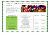 Holiday Light Recycling Drop -offs for DuPage County · 2018-12-10 · Holiday Light Recycling Drop -offs for DuPage County . The table below lists various sites, provided by Elgin