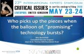 Who picks up the pieces when - Critical Issuescritical-issues-congress.com/wp-content/presentation/2019/Critical... · Tacoma Narrows Bridge Collapse Sinking of the Titanic Research