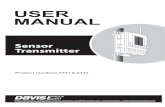 07395 359 Sensor Txer - davisinstruments.com...two versions: Solar-powered or AC-powered for indoor installations. Components. The Sensor Transmitter includes the following components