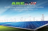 Accelerating Solutions for The Great Transition · Accelerating Solutions for The Great Transition The American Renewable Energy Institute Presents the 11th Annual AREDAY Summit ...
