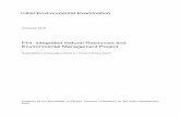 Initial Environmental Examination€¦ · EHSM environmental health and safety manager EIA EIAMMP environmental impact assessment ... E. Land Classification and Land Use ... implementation