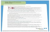 (May) high blood pressure overview · WebMD Medical Reference from Healthwise Last Updated: April 24, 2007 This information is not intended to replace the advice of a doctor. Healthwise