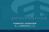 Promanas Company Overview 4.26 · COMPANY OVERVIEW SPRING 2018. PROMANAS 2433 OAK VALLEY DR., SUITE 500 PROMANAS.COM REAL ESTATE INVESTMENT | ANN ARBOR, MICHIGAN 48103 | 734.477.9400