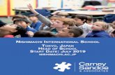iShimAchi i t , J h S d 2019 - Carney Sandoe & Associates · Other co-curricular activities include music ensembles, visual art outlets, drama performances, a food fair in October,