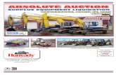 WEDNESDAY, APRIL 13, 2011 9:00AM - Hunyady construction brochure.pdf`87 KOMATSU WA420-1 `88 IR SD-100F (3) OF (5) TRACTOR LOADER BACKHOES (3) OF (6) HYDRAULIC EXCAVATORS WEDNESDAY,