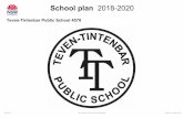 2018-2020 Teven-Tintenbar Public School School Plan · Students are provided with a connected curriculum with meaningful tasks, quality resources and caring assistance ... globally,