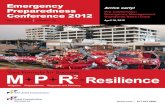 R Resilience - PreventionWebjcrinc.com 877.223.6866 Emergency Preparedness Conference 2012 April 11-12, 2012 Arlington, VA Arrive early! Pre-conference: Emergency Management Standards