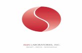 PROMPT PRECISE PROFESSIONAL AMA介紹.pdf3 Welcome to AMA Laboratories With more than 30 years of experience the AMA family of laboratories are AMA Laboratories, Inc independent testing
