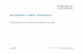 ACQUITY QDa Detector · This guide is for novice users and assumes no knowledge of liquid chromatography or mass spectrometry principles. It provides an overview of the instrument