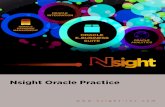 Nsight Oracle Practice · Nsight Oracle Practice Nsight’s core team of consultants leverages more than 10 years of IT experience to provide functional, technical, and project management