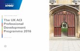 Audit Committee Institute The UK ACI Professional ...€¦ · audit quality, and the unprecedented array of challenges facing boards and businesses today. Established in 2002, the