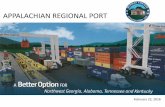 APPALACHIAN REGIONAL PORT...Murray County THANK YOU Title Slide 1 Author Brittany D Pittman Created Date 2/21/2016 5:52:05 PM ...