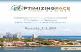 Adapting Continuous Improvement Principles to Optimize PACE … · 2019-12-18 · adapting continuous improvement principles to optimie pace operations and efficiencies 3 agenda thursday,