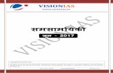 समसामयिकी6 June/2017/0006  ©Vision IAS 1. ~व य स औ स व (POLITY AND CONSTITUTION) 1.1. ग -सक स ग क व व