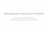 New Approaches in Breast Cancer Treatments...1. Understand the context for introducing new drug treatments 2. Identify and justify the selection of novel approaches and therapies available