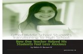 Gifted Middle School Students Transitioning to High Schoolgifted child today 29 Gifted Middle School Students Transitioning to High School: How One Teacher Helped His Students Feel