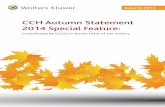 CCH Autumn Statement 2014 Special Feature · 3 1. Rates of charge SDLT on the purchase of residential property is being reformed with immediate effect (from 4 December 2014). SDLT