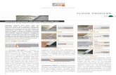 FLOOR PROFILES · 2020-06-17 · INNOVATIVE SOLUTIONS FOR CERAMIC AND STONE TILE FINISHING, EDGE PROTECTION, AND TRANSITIONS Because ceramic and stone tiles are inherently brittle,