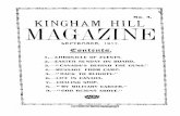 KINGHAM HILL MAGAZINE...KINGHAM HILL MAGAZINE . Chronicle of Events continued. The secon Matcd wahs played on the followin Saturdag any d wa agais n wit-nessed by a large numbe or